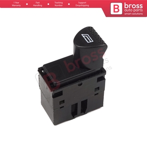สวิตช์ควบคุมกระจกไฟฟ้า BDP114 สีดำ แบบ 6 ขา สำหรับประตูหน้าซ้าย รุ่น Siena Albea Palio MK1 178 Strada 178 278 98809718 - Product Image 4