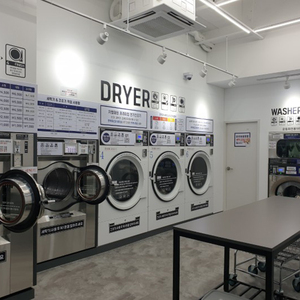 Hwasung เครื่องซักผ้าหยอดเหรียญ, เครื่องล้างเหรียญแบบนิ่มประหยัดพลังงานมีไกด์ LCD สำหรับซักผ้าเชิงพาณิชย์ - Product Image 1