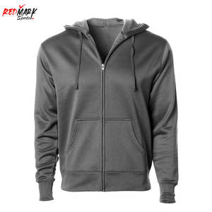 Vente à chaud de sweats à capuche teints unis surdimensionnés pour hommes en stock vêtements en gros pour les techniques d'impression numérique de la saison d'automne - Product Image 6