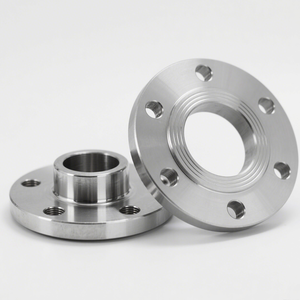 Usine OEM Usinage CNC personnalisé Fourniture chinoise Filetage haute pression Industrie générale Bride en acier inoxydable - Product Image 2