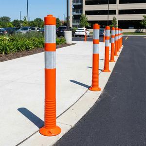 Delineator 100 X 10 cm TPU Flexible Buoy Traffic Warning Product with Socketed Feature - Product Image 2
