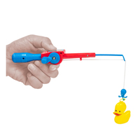 Juego de Cañas de Pescar de Juguete para Niños con Patos de Plástico, Mini Set de Pesca, Juego Acuático Novedoso para Niños, Juguetes Promocionales Personalizados de Fábrica
