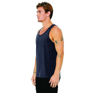 เสื้อกล้ามใส่เล่นกีฬาโพลีเอสเตอร์ใส่สบายโลโก้ได้ตามต้องการ - Product Image 3