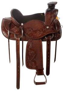 ADEEFA selle anglaise/occidentale marron de qualité supérieure en cuir pur fait à la main taille personnalisée équitation dans le monde Offre Spéciale à l'exportation - Product Image 2