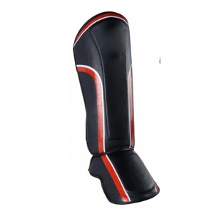 Espinilleras de Boxeo Ligeras de Cuero, Diseño de Logotipo Personalizado, Protección de Alta Calidad, Colores Personalizados - Espinilleras de Boxeo Profesionales - Product Image 6