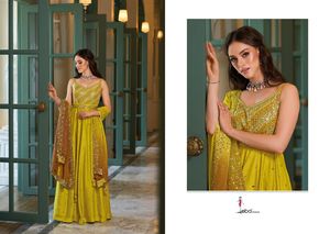 Diseñador de calidad superior Exclusivo Seda Premium pesada de moda con vestido bordado a precio mayorista - Product Image 5