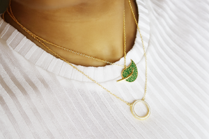 Collar de cadena de aguamarina, collar circular de plata de ley 925 para mujer, regalo de aniversario hecho a mano - Product Image 3