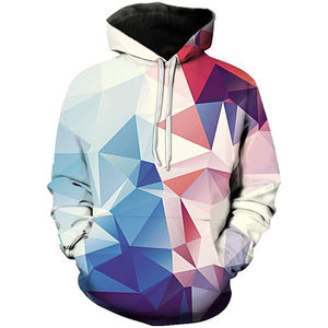 Sweat-shirt pull décontracté personnalisé en gros Nouveau sweat à capuche imprimé en 3D à la mode avec fermeture à glissière - Product Image 1