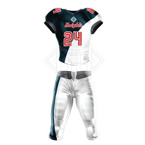 Dernier modèle Uniforme de football américain Nouveau style Uniforme de football américain pour jeunes Prix de gros - Product Image 1