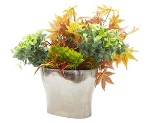 Premium Aluminum Flower Vase Raw Nickel Shiny Nickel Plated Modern Luxury Fancy Hot <b>Sale</b> Home Wedding Decorative Antique Vase - Product Image 1