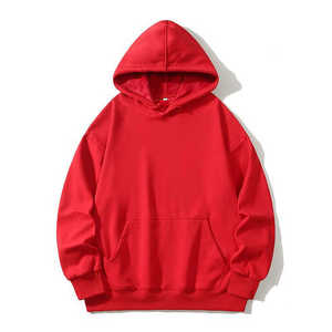 Sweats à capuche vierges coton polyester pull style couleur unie sweats hommes femmes OEM ODM service disponible - Product Image 1