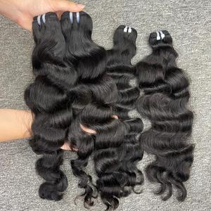 Extensions de cheveux Remy vietnamiens bruts de haute qualité lâche vague profonde pleine dentelle perruques de cheveux humains HD pour les femmes noires - Product Image 6