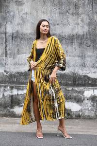 New Arrivals Women Swimsuit Woman <b>Dress</b> Beach Swim Cover up Short Sleeve Cardigan <b>Sun</b> <b>Dresses</b> Robe Bikini Cover up - Product Image 3