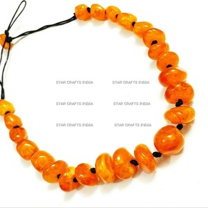 Perlas naturales, cuentas de diseñador de resina, pulsera de cadena hecha a mano, brazalete de verano, joyería Unisex de moda para hombres y mujeres - Product Image 5