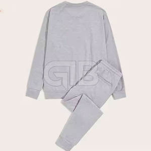 Sweat-shirt pour homme grande taille 100% coton avec logo personnalisé coupe-vent unique et respirant style solide motif pour la saison d'automne - Product Image 5