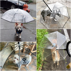 Correa Ajustable para Mascotas con Logotipo Personalizado Ecológico al por Mayor, Paraguas para Días de Lluvia, Correa de Tracción para Perros para Caminar al Aire Libre, Poliéster Impermeable de PVC - Product Image 2