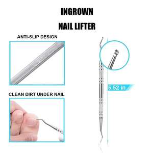 Ensemble coupe-ongles en acier inoxydable OEM Outils professionnels de pédicure coupe-ongles incarnés Outil de toilettage coupe-ongles podiatre - Product Image 2