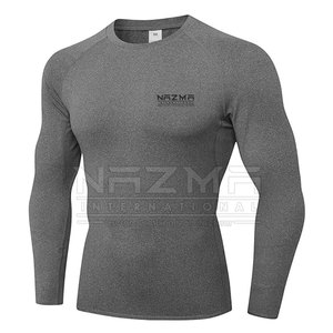 Manches longues nouveau Design hommes Rash Guard pour la vente en ligne OEM Service hommes Fitness porter Rash Guard - Product Image 2