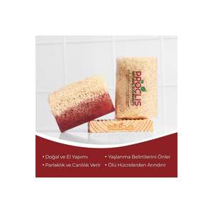 Savon au collagène végétal à base de fibres de loofah naturelles 130g, produit de soin corporel en provenance de Turquie - Product Image 2