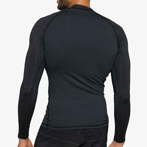 Tout nouveau 2025 meilleur fabriqué Oem conception la plus populaire Rash Guard hommes vêtements de gymnastique Rash Guard élégant respirant Compression chemise - Product Image 2