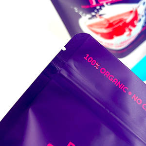 Bustina di fiori con stampa personalizzata confezione in plastica sacchetti con chiusura lampo richiudibili - Product Image 5