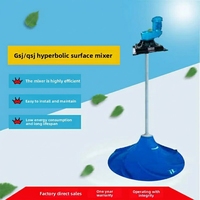 Agitateur hyperboloïde QSJ/GSJ pour réservoir de régulation de la coagulation, machine d'agitation haute efficacité pour le traitement des eaux usées