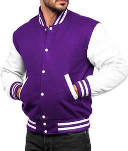 Chaqueta Bomber Premium Personalizada con Mangas de Cuero y Lana, Unisex, Camuflaje, Primavera, Impermeable, Resistente al Viento, Proveedor OEM de Fábrica, Alta Calidad - Product Image 6