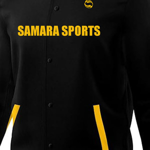 Chaqueta universitaria de bombardero universitario de béisbol Letterman de calidad superior, chaqueta con mangas de cuero genuino - Product Image 5