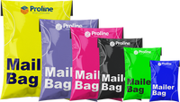 Sacs d'expédition personnalisés en polyéthylène avec adhésif auto-scellant pour la distribution de vêtements, les boutiques en ligne et l'expédition par courrier