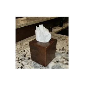 Boîte à mouchoirs en laiton hôtel et Bar porte-papier vaisselle boîte à mouchoirs conception promotionnelle personnalisée à bas prix - Product Image 3