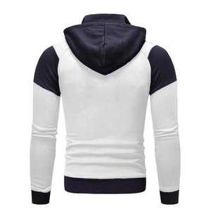 Hiver Hommes Hoodie-100 % Coton Polaire Digital Quick Dry Zipper-Up Design Sporty Casual Vous garde au chaud pour les entraînements Week-ends - Product Image 3