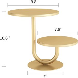 Showcase Event Confections Metal <b>Cake</b> <b>Stand</b> <b>Set</b> Decorative Pastries at Social Receptions While Improving Tabletop Display Area - Product Image 3