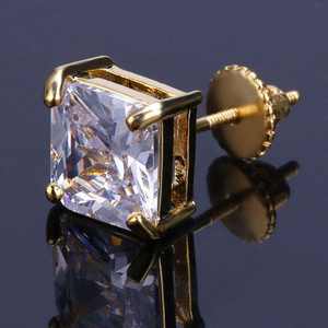 Vente chaude S925 Sterling Silver Circulaire Micro Pave Zircon Personnalité De Mode Boucle D'oreille Bijoux pour Femmes Hoop Boucles D'oreilles Bijoux - Product Image 5