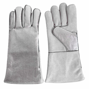 Custom Protective aluminized <b>Thermal</b> Industrial <b>Work</b> Welding <b>Gloves</b> High Demanded Product Welding <b>Gloves</b> For Sale - Product Image 6