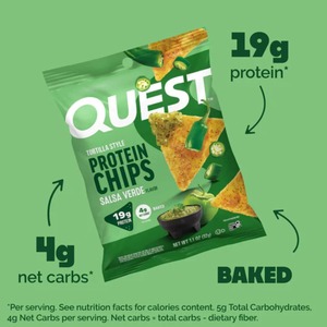 Chips de Proteína Quest Nutrition 8x32g Salsa Verde - Product Image 5