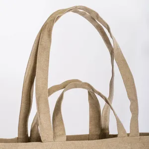 Borsa Tote in Tela di Cotone Riciclato 280 GSM con Doppio Manico per Shopper - Product Image 6