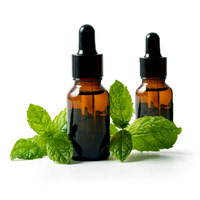 AARNAV GLOBAL EXPORTS Huile essentielle de menthe poivrée et d'arbre à thé, pure, extraite de plantes, distillée à la vapeur, certifiée GMP, pour la fabrication de parfums
