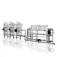 Ligne de production d'eau en bouteille à haute efficacité, machine d'emballage de boissons, installation complète pour les petites et les grandes usines