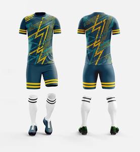 Venta al por mayor Club de fútbol Jerseys Tailandia Calidad Equipo de fútbol Uniforme de fútbol Sublimación Uniforme de fútbol para hombre en venta al por mayor - Product Image 1