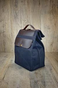 Sac à lunch en toile pour sandwich en cuir ciré à la main LCLB-0010B alimentaire - Product Image 3