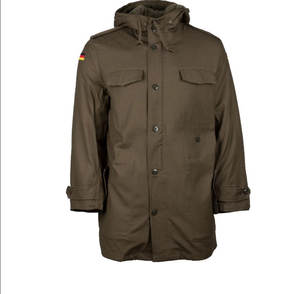 New Autumn Casual Breathable Motorcycle Jacket Knitted Cotton Lining <b>Button</b> Turn-down Collar Regular Sleeve <b>Button</b> Pocket Men's - Product Image 1