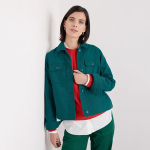 แจ็คเก็ตเดนิมแขนยาวสไตล์ลำลองแบบใหม่สั่งทำพิเศษ ติดกระดุมทรงปกติ พร้อมกระเป๋า เหมาะสำหรับฤดูใบไม้ร่วงและฤดูหนาว - Product Image 1