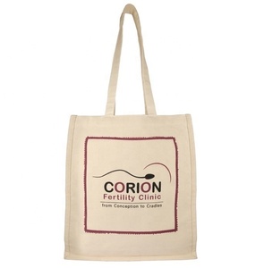 Sac en toile très vendu par l'usine Logo personnalisé 12oz Sac fourre-tout en toile Sac à provisions en coton pour femme - Product Image 1