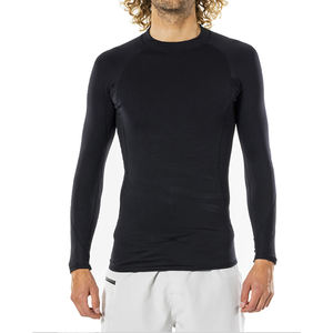 2025 dernière conception hommes respirant Rash Guard couleur unie manches longues meilleure vente vêtements de Fitness - Product Image 1