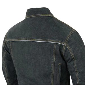 Chaqueta Vaquera para Hombre de Alta Calidad al por Mayor, Corte Ajustado, Estilo Casual Urbano, Chaquetas con Logotipo Personalizado, Precio Accesible - Product Image 4