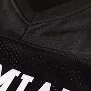 เสื้อฟุตบอลตาข่ายถักคอวีทรงบ็อกซี่สำหรับผู้ชายเสื้อฟุตบอลตาข่ายถักทรงบ็อกซี่ดีไซน์ใหม่ - Product Image 5