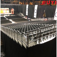 Tribunes télescopiques JY-715 pour extérieur et intérieur, sièges rétractables pour stades de football, arènes de basketball, sites sportifs