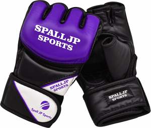 ถุงมือ MMA หนัง PU สีดำ ถุงมือต่อสู้ MMA สำหรับฝึกซ้อม ถุงมือชกมวย MMA แบบกำหนดเอง ผู้ผลิตถุงมือ MMA ขายตรง - Product Image 3