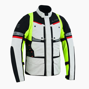 เสื้อแจ็กเก็ตสำหรับแข่งฤดูร้อนของผู้ชายเสื้อเกราะเต็มตัวระบายอากาศสำหรับเสื้อผ้ามอเตอร์ไซด์และรถจักรยานยนต์รถยนต์ - Product Image 1