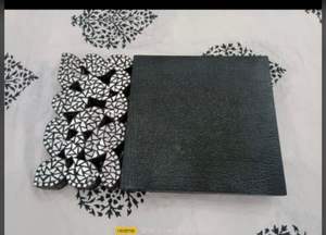 Alfombrillas de comedor de cuero de nuevo diseño hechas a mano modernas impermeables cortadas con láser manteles individuales de comedor de cuero para uso doméstico de la India - Product Image 6